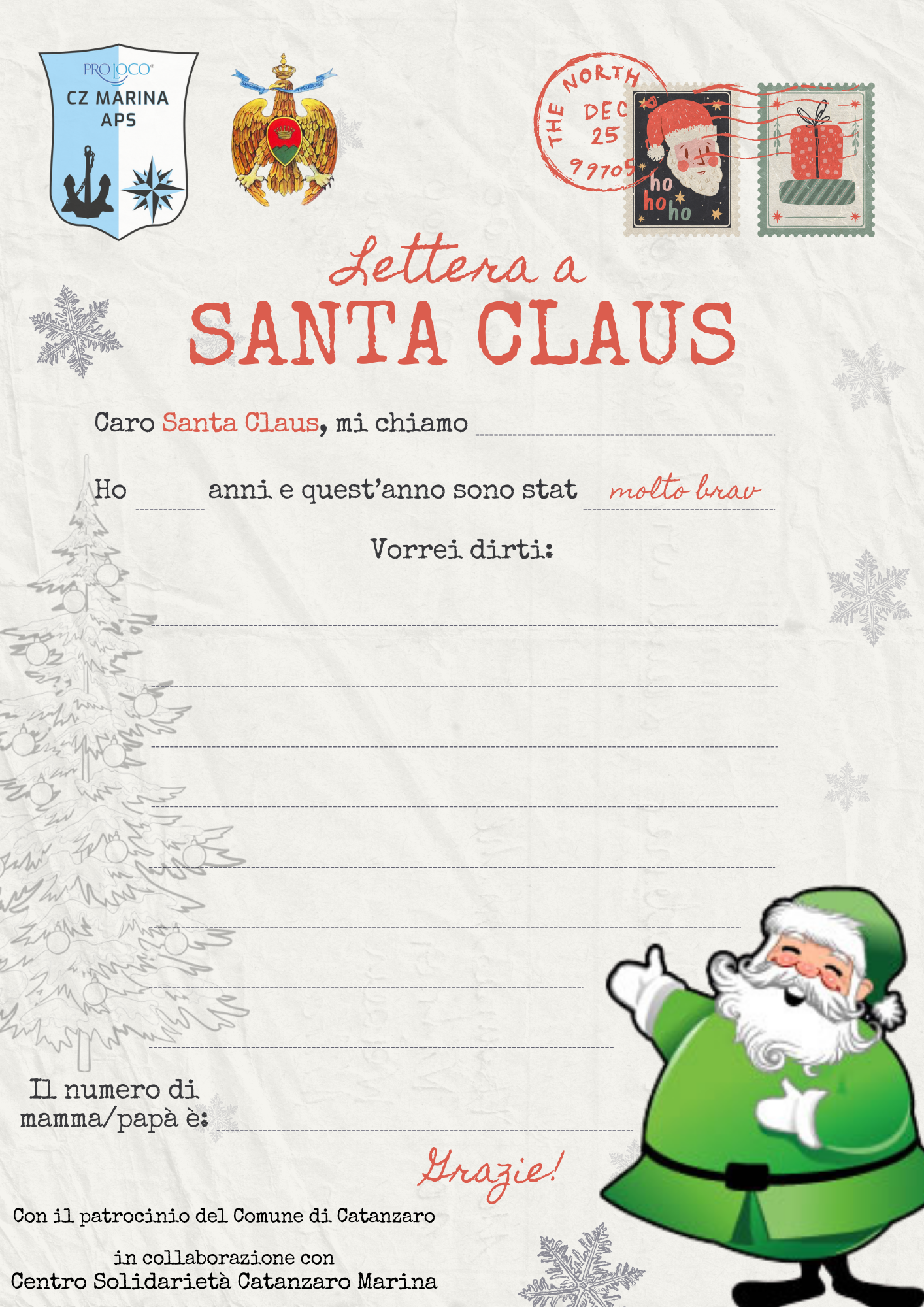 Lettera a Santa Claus