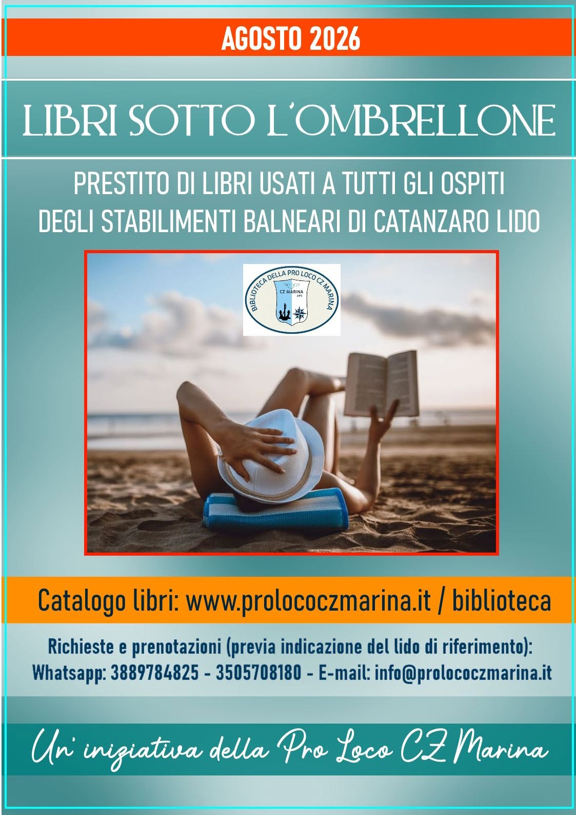 Libri sotto l’ombrellone